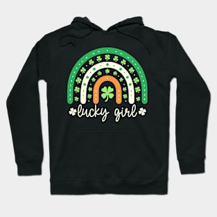 St. Patrick's Day Rainbow Tee - Lucky Girl Hoodie